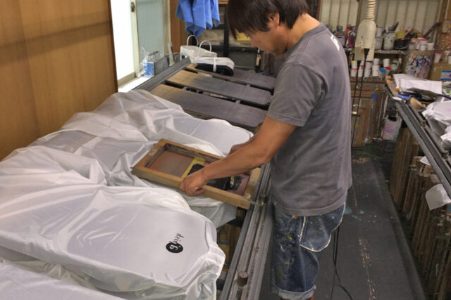 シルクスクリーン製版